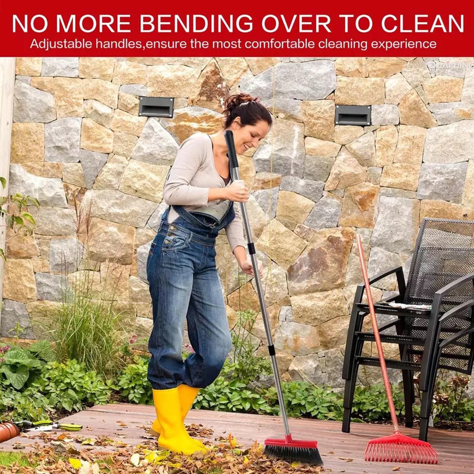 ブラックちりとり 長いハンドル付き ほうき ちりとり ちりとり 業務用」の人気商品一覧 | 安い商品を通販